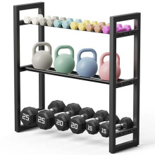 3 Tier Dumbbell Rack, Weight Rack for Home Gym, 360 lb Capacity