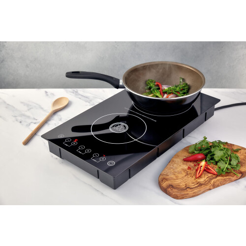Judge Judge Double Induction Hob with Timer, 3100W, 31cm 1