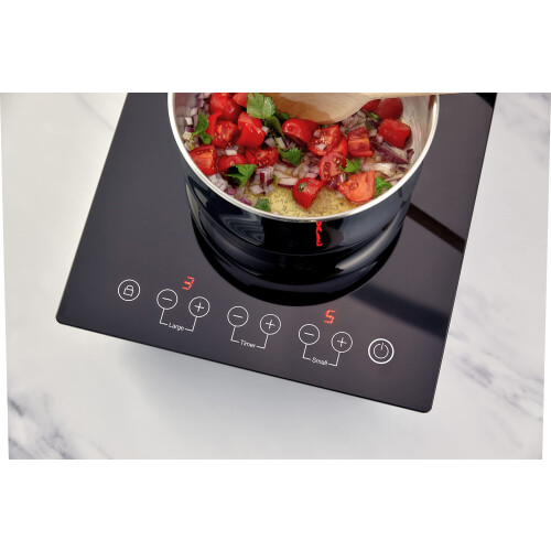 Judge Judge Double Induction Hob with Timer, 3100W, 31cm 2