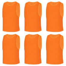AUYAO 6Pcs Adult Kid Team Training Vest Breathable Mesh Scrimmage Sleeveless Training Pinnies Training Bibs Quick-Dry Sport Bibs Sports Practice Vest
