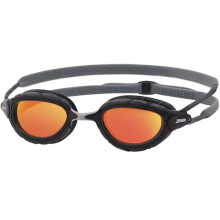 Zoggs Predator Titanium flex Goggles, UV Protection Swim Goggles, Quick Adjust Swim Goggle Straps, Fog Free Adult Swim Goggle Lenses, Zoggs Goggle, U