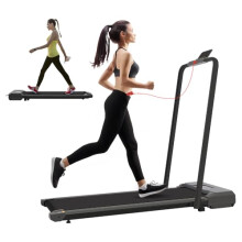 Panana Under Desk Treadmill for Home & Office, 2 in 1 Folding Walking Pad, Quiet 2.5HP Motor, Remote Control, LED Display, Slim Running Machine for A