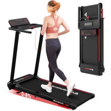 CITYSPORTS Folding Treadmill, Under Desk Walking Machine, 8% Incline Treadmills for Home, 12km/h Portable Treadmill, 1400W Motor Walking Pad Foldable