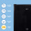 Igenix Igenix IG3751BL Table Top Mini Freezer with 33 2