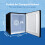 Igenix Igenix IG3751BL Table Top Mini Freezer with 33 3
