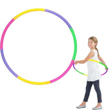 Adjustable Weighted Hula Hoop for Full-Body Workouts – 7-Section Detachable Design for Adults & Kids