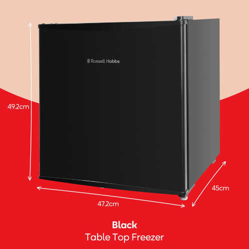 Russell Hobbs Russell Hobbs Mini Freezer 31 Litre Capacity Black 1