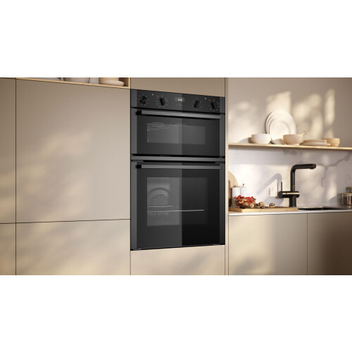 Neff NEFF, N50, U1ACE2AG3B, 60cm Built-in Double Oven with 2