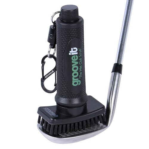 Grooveit Golf- Cleaning Brush, Black