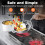 Cooksir Two Electric Hob Portable, Double Ceramic Hob 2