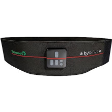 TESMED Absolute: EMS Abs Trainer Muscle Stimulator, Belt for Central and Lateral Abdominal Electro Stimulation - USB Rechargeable, 15 Programs, 99 In
