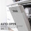 Baridi Slimline Freestanding Dishwasher, 45cm Wide with 10 4