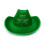 Grøn Leprechaun Cowboyhat 39x29x13cm 5