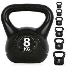 Panana Core Balance Kettlebell, HDPE Coated Kettle Bell Weights for Strength Training, Kettle Bells for Home Gym Fitness, 6KG, 8KG, 10KG, 12KG, 14KG,