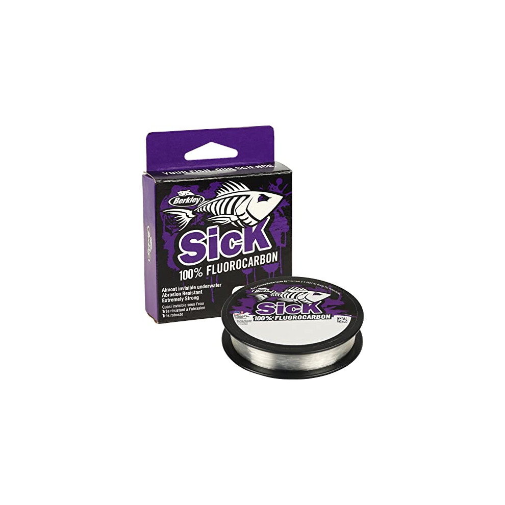 Photos - Fishing Swivel / Snap / Leader Berkley Sick Fluorocarbon Leader, Fishing Line, Fast Sinking Invisible Predator Fishing Leader For Freshwater and Saltwater