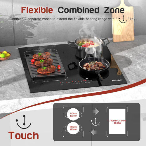 Induction Hob 60CM Cooksir, Plug in Induction Hob 1