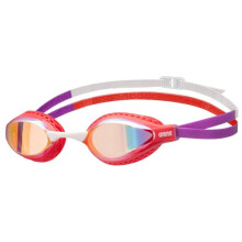 ARENA Unisex Adult Air-Speed Anti-Fog Racing Swim Goggles for Men and Women Fogless Mirror Lens Unique Air Seals Technology Lap Swimming Pool Goggles