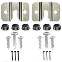 Dartboard Bracket, 2 Dart Board Hanging Kits Includes Screws and Stabilisers, Dart Board Bracket for Wall Compatible with Most Dartboards
