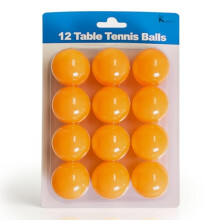 Karrma Ltd. Table Tennis Balls 12 | Ping Pong Balls Orange | Durable | Premium Quality and Performance Ideal Racket ball ABS 40+ for Training Learnin