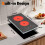 Karinear 2 Ring Ceramic Hob 30cm Electric Hob 6