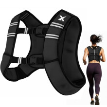 Xn8 Weighted Vest 3.5 kg 5 kg 8 kg 10 kg Adjustable Strap Neoprene Weighted Vests for Men Women Running Jogging Walking Gym Workout Strength Training