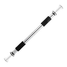 Trintion Pull Up Bar Doorway Adjustable No Screw Chin Up with Soft HandleStrength Training 63-100cm Stainless Steel Pullup Fitness Upper Body for Hom