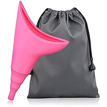 Female Urination Device Urinal Funnel for Women No Overflow No Leak Reusable Pee Standing Up to Pee Funnel Reusable Urine Cups Let Women Easy and Cle