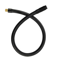 sciuU 40cm / 15.7 inches Extension Tube Hose for Portable Air Compressors, Bike Car Motorcycle Bicycle Tyre Air Pump Inflator Replacement Hose, with