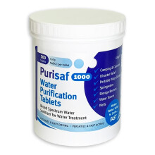 Purisaf Water Purification Tablets 200 per tub