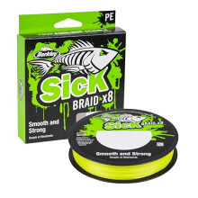 Berkley Sick Braid - 8 Strands Braided Fishing Line, Super Smooth 8 carrier Multifilament PE Braid Predator Fishing Lines 150/300m For Freshwater and