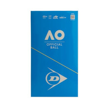 DUNLOP Australian Open tennis ball - for sand, hard court and turf (2x4 balls)