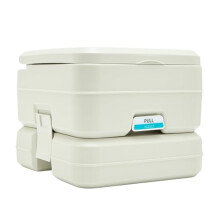 Hi-Gear Portable Toilet with Flush 13L Fresh Water & 10L Waste Tank, Lightweight, Durable, Hygienic, Easy to Clean, Ideal for in an Emergency, Campin