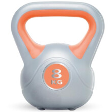 Urban Fitness Unisex Urban Fitness Vinyl Kettlebell, orange, 8kg UK