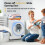Bonnlo 2.5KG Vented Tumble Dryer - Compact Mini 4