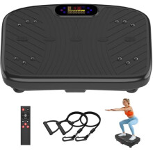 GDCOO Vibration Plate Exercise Machine, Vibrating Plate for Lymphatic Drainage, Vibration Plate Fitness Equipment for Fat Burning, Adjustable Vibrati