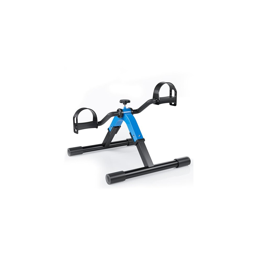 Rygeo Pedal Exerciser, Mini Under Desk Pedal Exercisers For Elderly - Portable Folding Arm & Leg Exercise Cycle Pedals For Elderly, Foot Exercise Ped