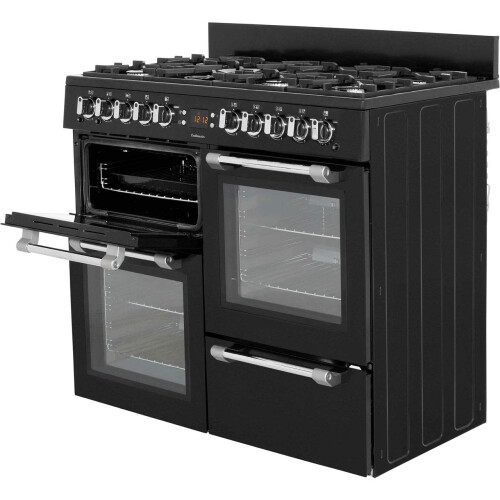 Leisure Leisure CK100G232K 100cm Cookmaster Gas Range Cooker Black