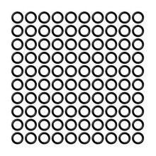 CyeeLife 100pcs Dart Rubber o Rings-Antiskid washers for Aluminum Shaft Accessories
