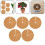 Natural Round Flat Mat Crafted from Coconut Husk 5