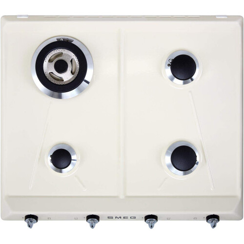 Smeg Gas Hob - Cream 1