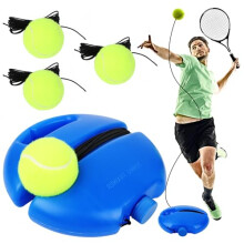 Jognee Tennis Trainer Set with 3 Rebound Balls, Portable Practice Equipment for Children and Beginners