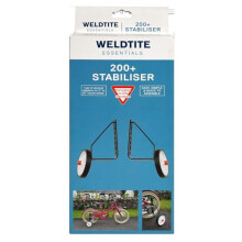 WELDTITE Essentials Adie 200 Plus Stabiliser for Bikes - Compatible with 11" to 20" Wheels - 1 Pair