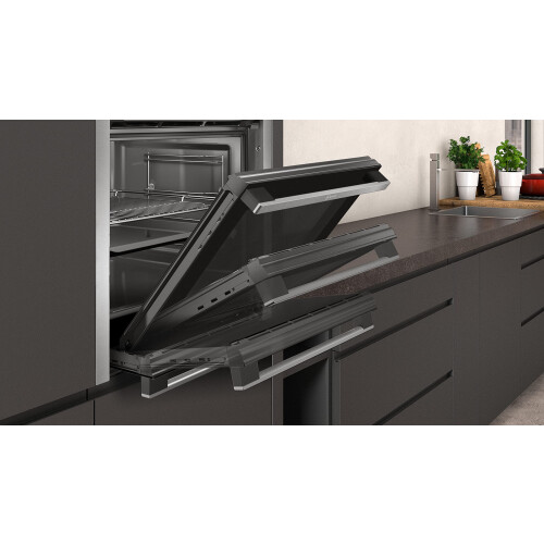 Neff NEFF B3ACE4HN0B N50 Single Oven, Slide and Hide
