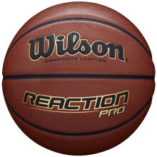 Wilson Unisex-Adult Reaction Pro Basketball, Brown, 6