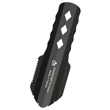 NACETURE Ultralight Backpacking Trowel Aluminum Shovel Small Potty Multitool with Longer Handle Design Essential for Hiking, Camping and Survival Bag