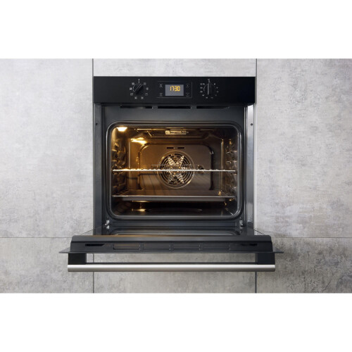 Hotpoint Hotpoint Electric Fan Assisted Single Oven - Black 1