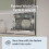 Candy Candy Table Top Dishwasher CP 6E51LS-80 - Silver - 6 Place Settings 5