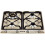 Smeg Gas hob with 4 Burners SR964XGH 6