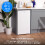 Abode Under Counter Freezer 48cm Wide Freestanding White 6