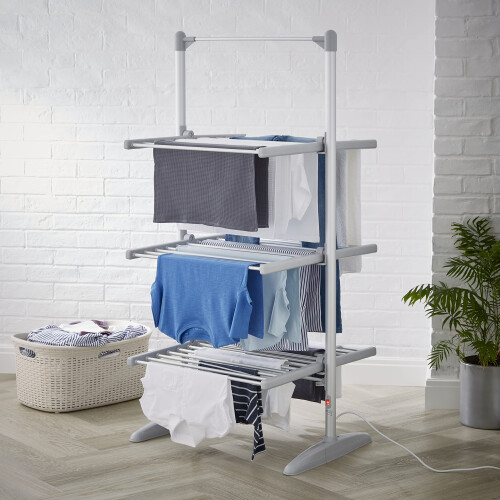 Swan Swan Electric Clothes Dryer, Three-Tier Airer, Energy-Efficient, Compa 1